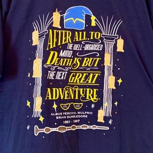 NWOT Harry Potter Dumbledore Quote T-shirt - 3XL